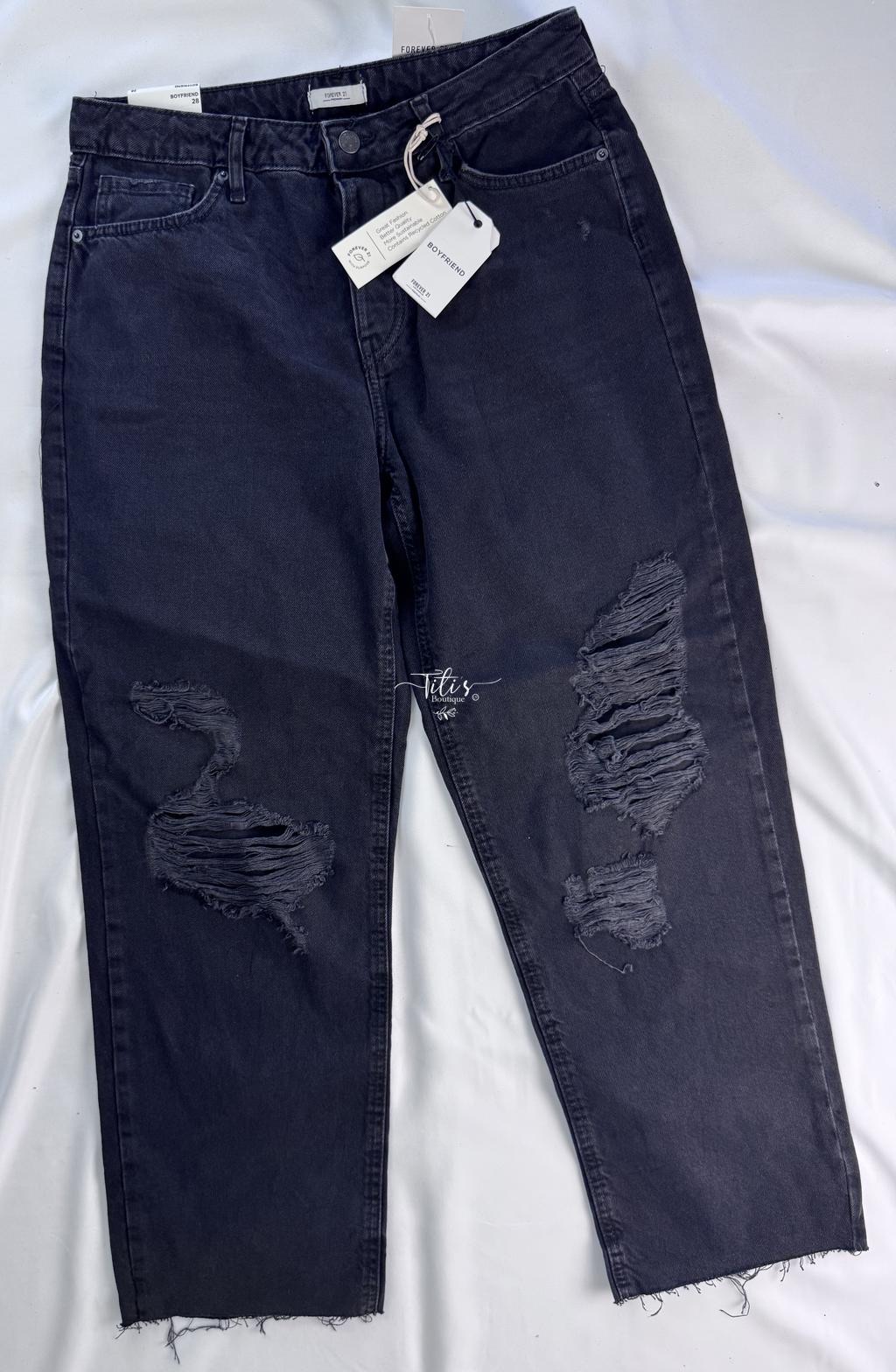 Pantalón Forever 21 Negro