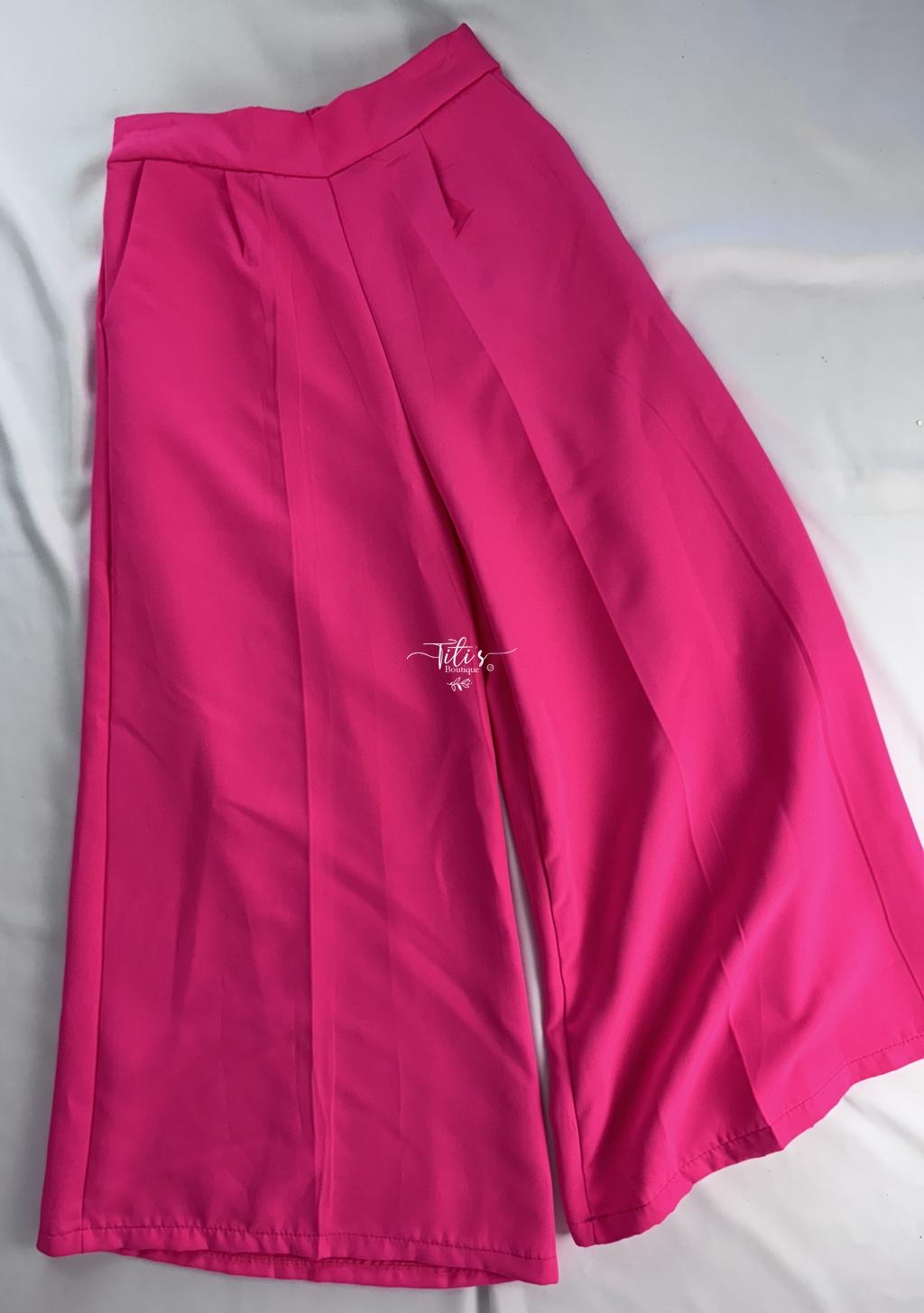 Pantalón Vestir Rosa