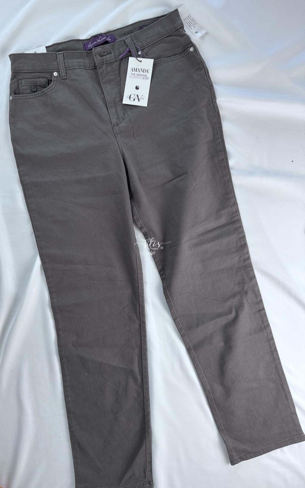 Pantalón Mezclilla Gris