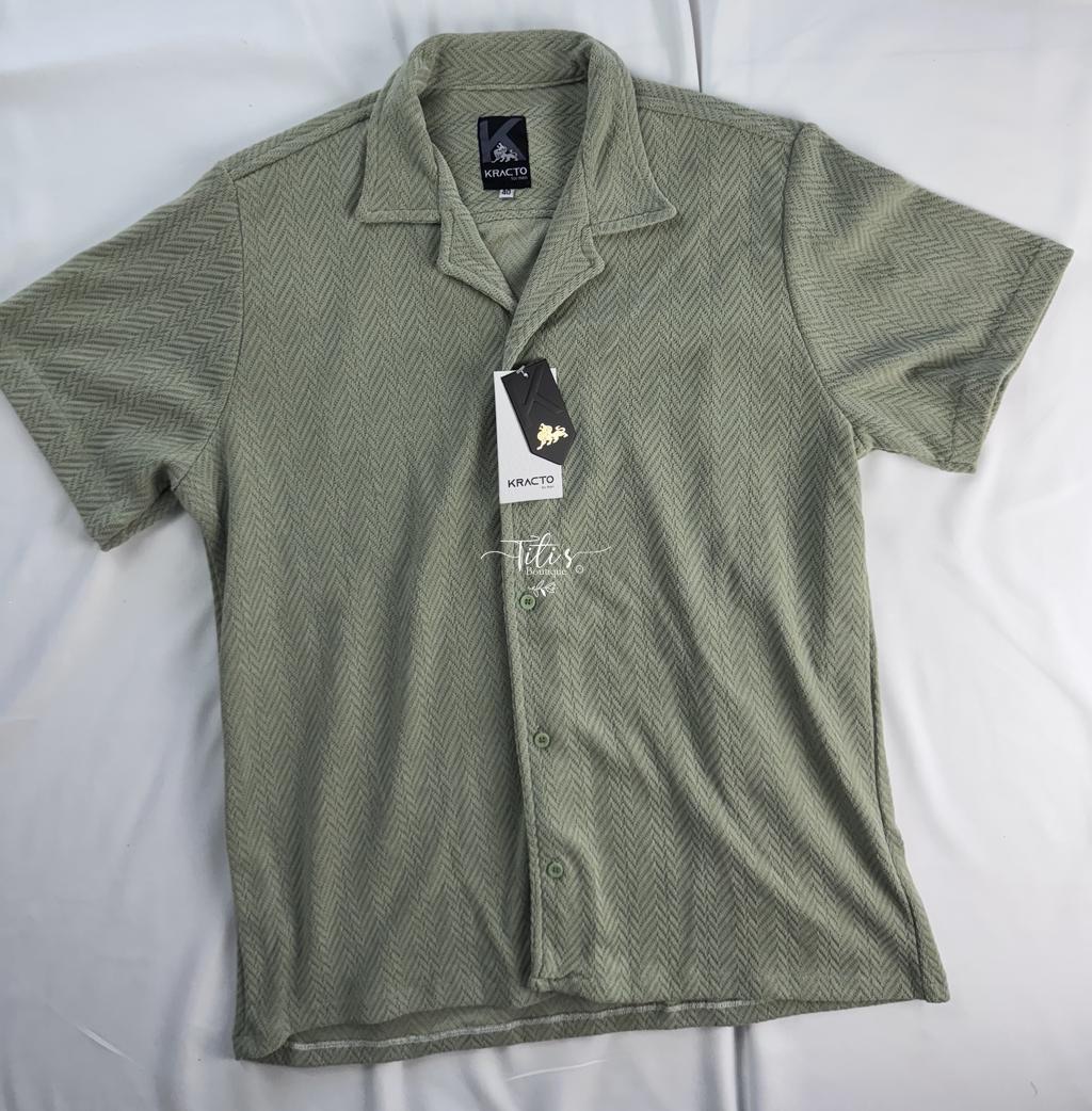 Camisa Tejido Verde