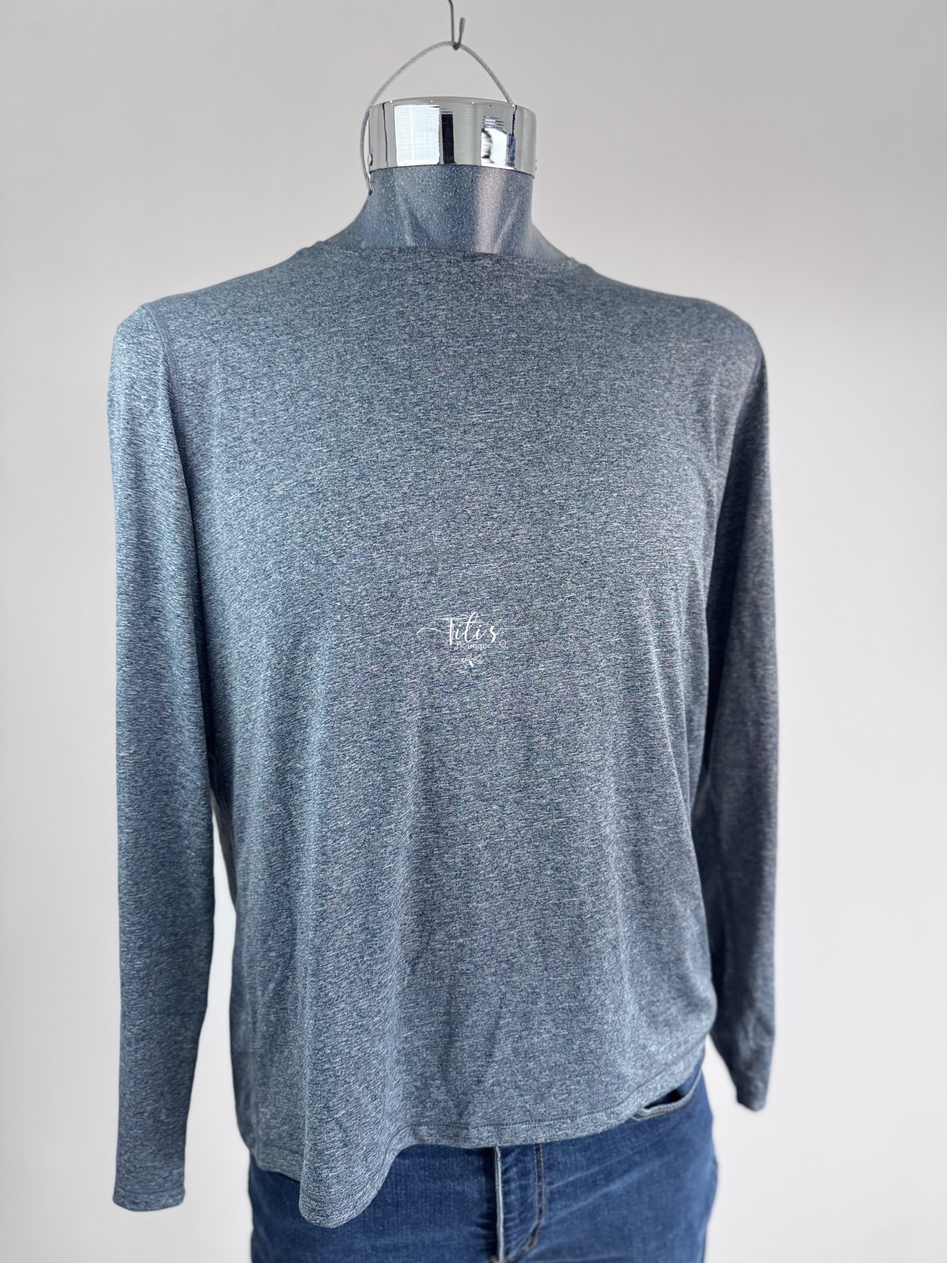 Playera Deportiva Azul