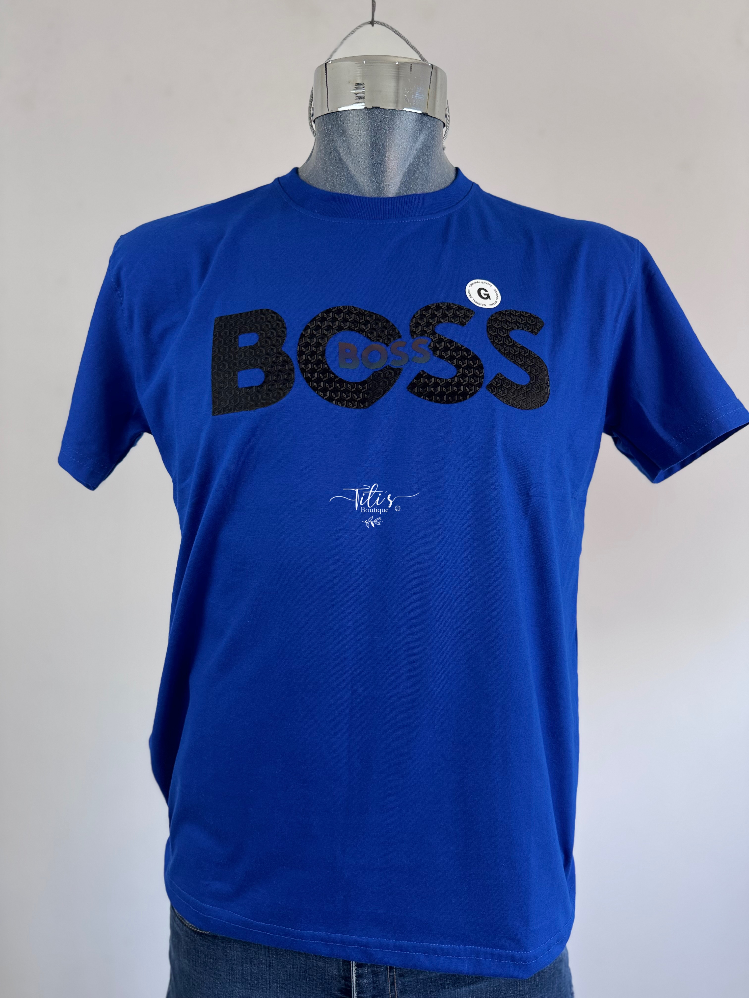 Playera BOSS Azul