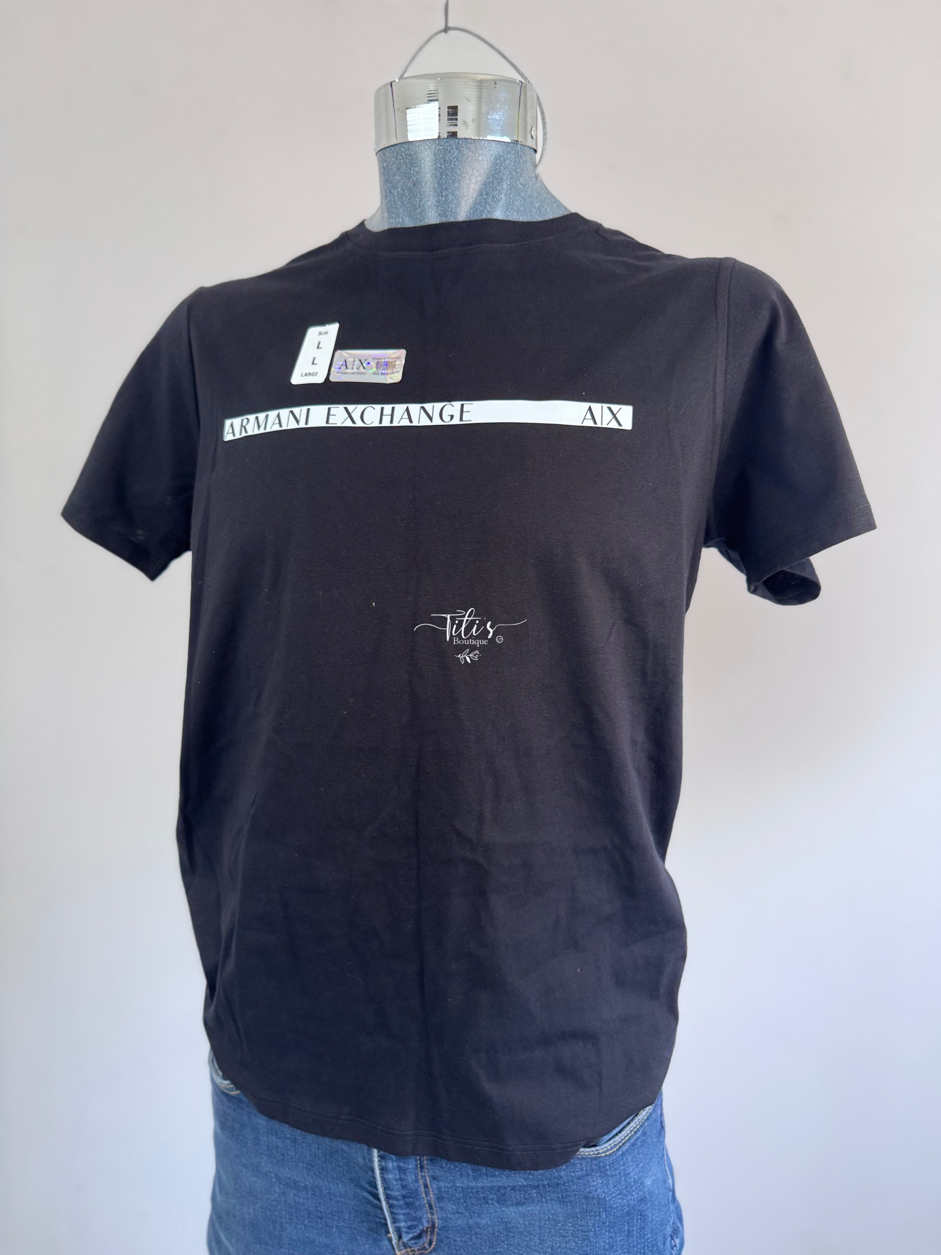 Playera Armani Exchange Negro