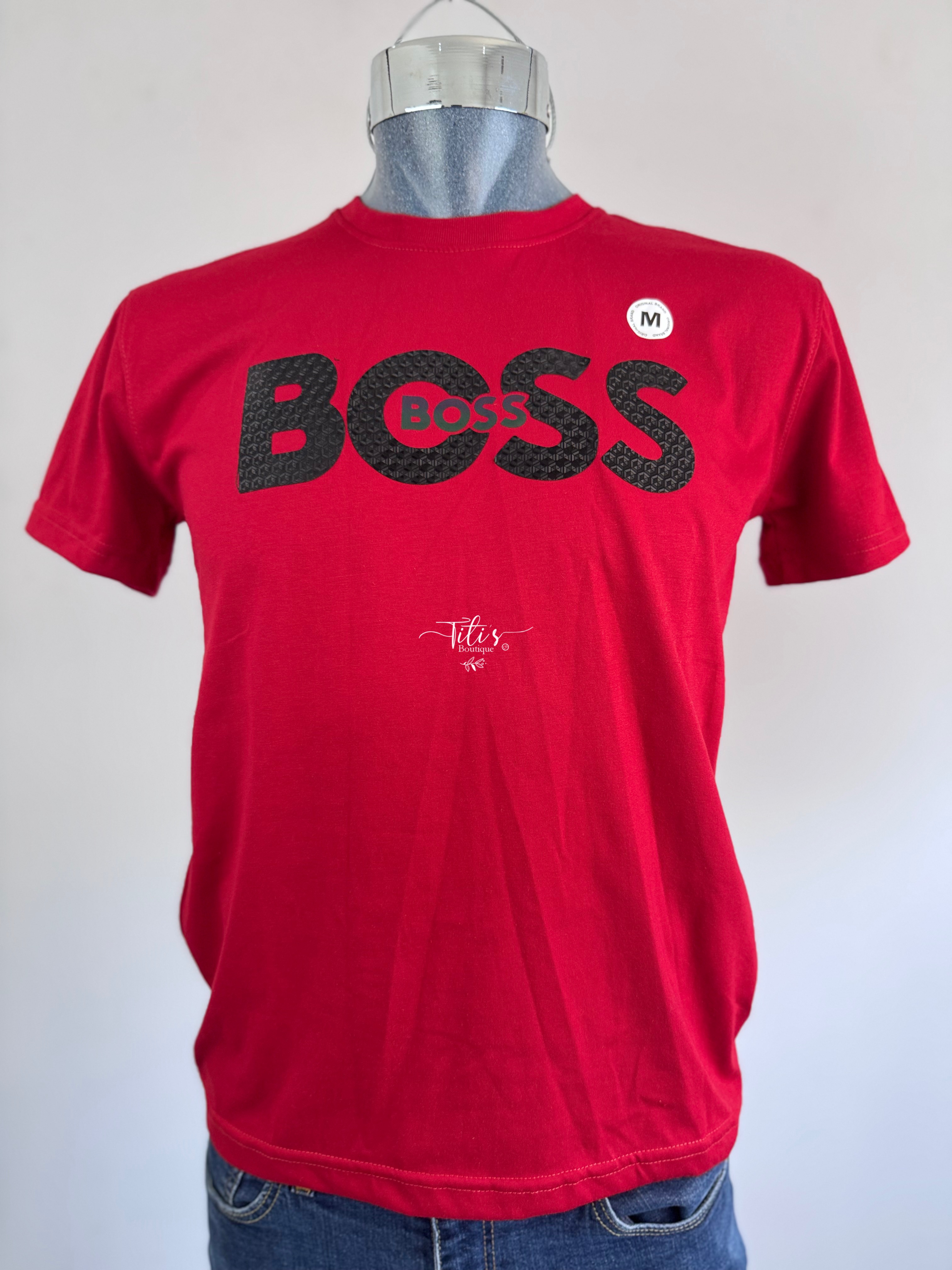 Playera BOSS Rojo