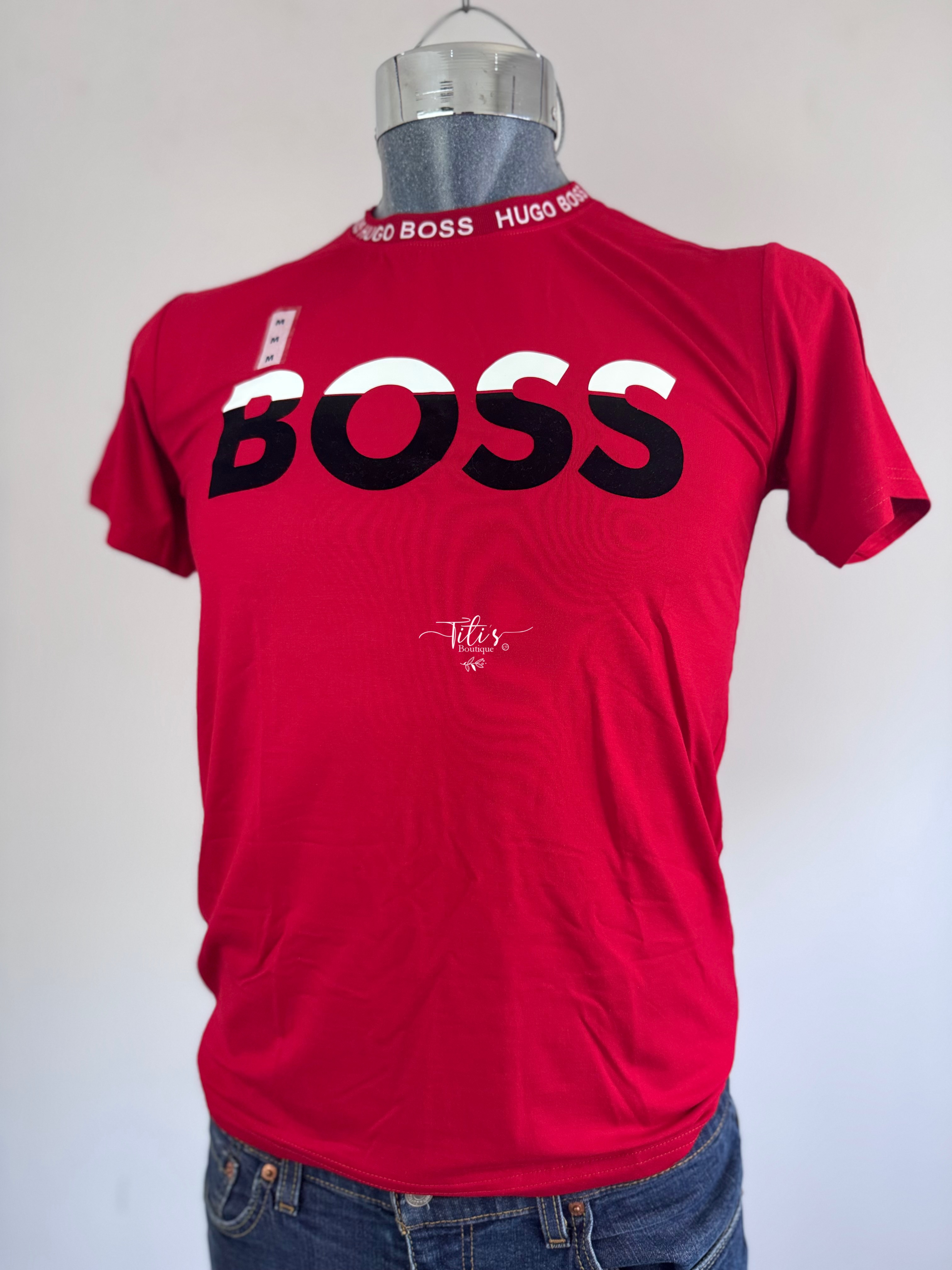 Playera BOSS Rojo