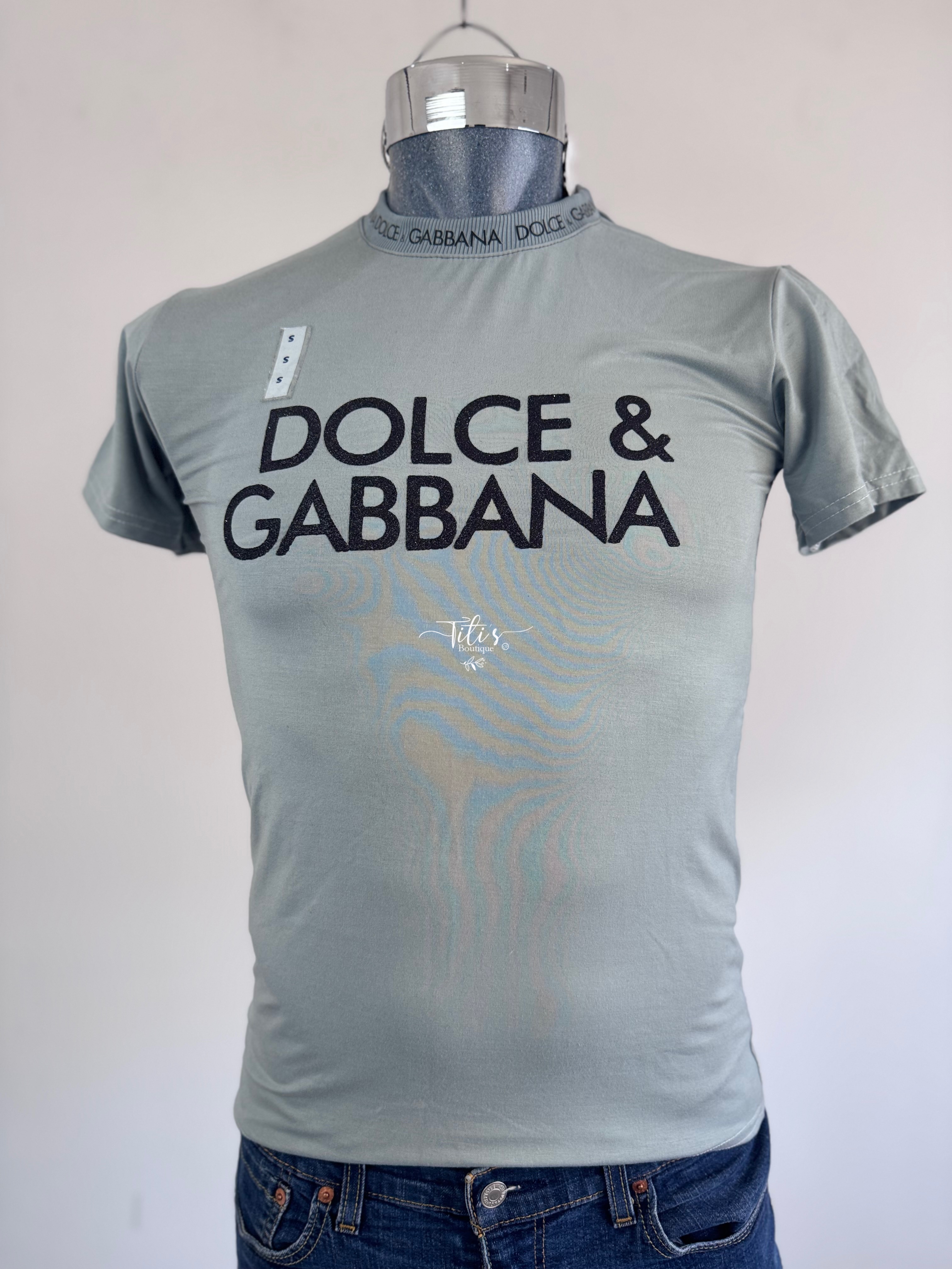 Playera Dolce & Gabbana Gris