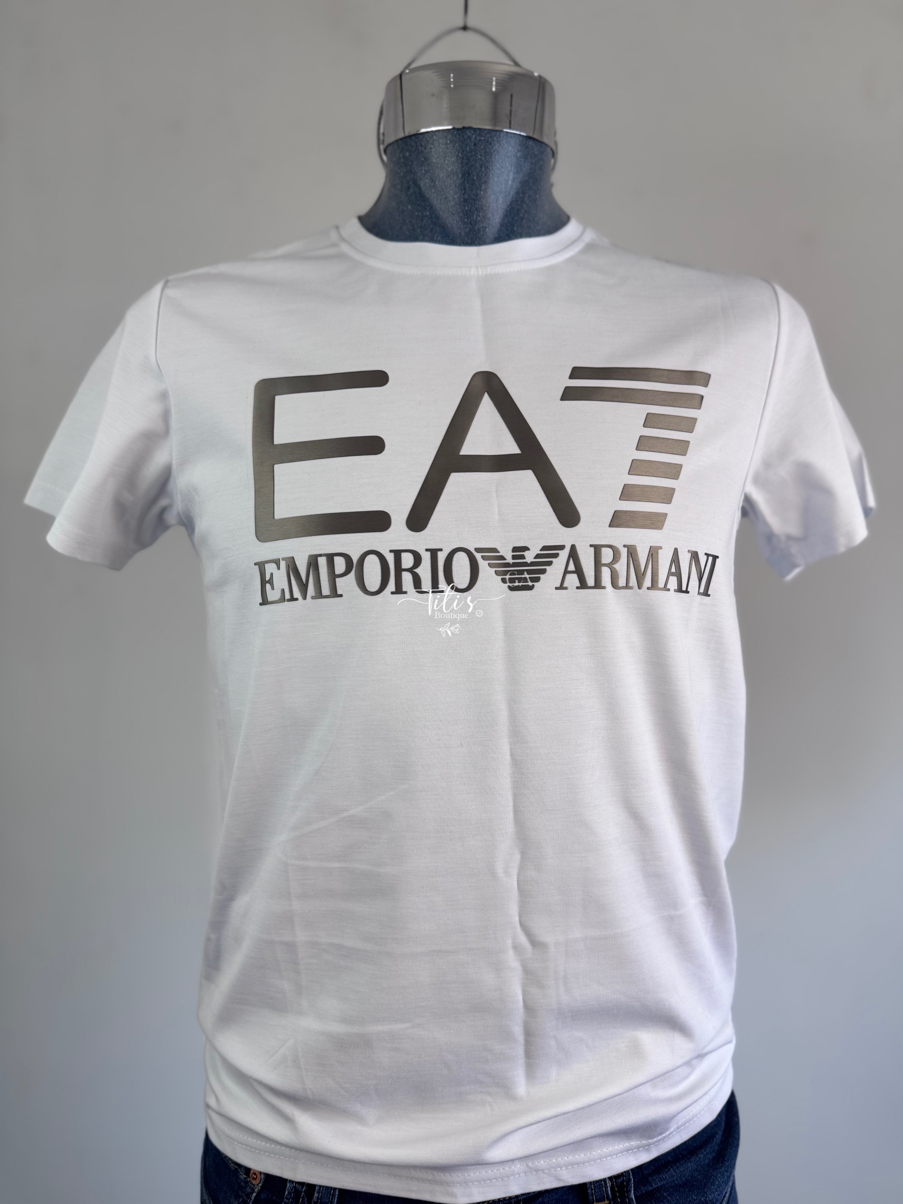 Playera Emporio Armani Blanco