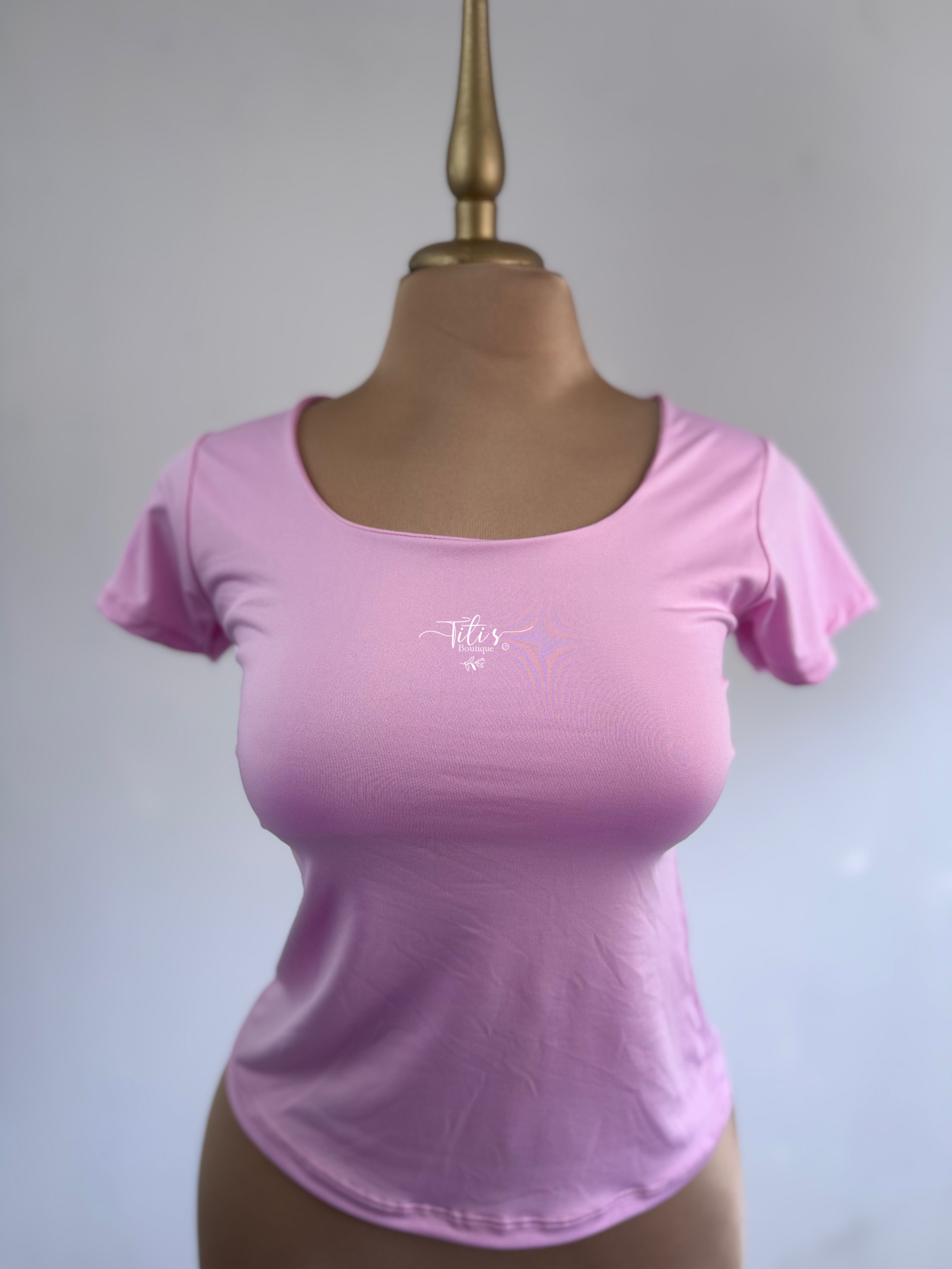 Blusa Rosa