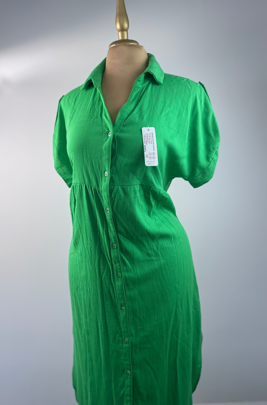 Vestido Largo Vestir Verde