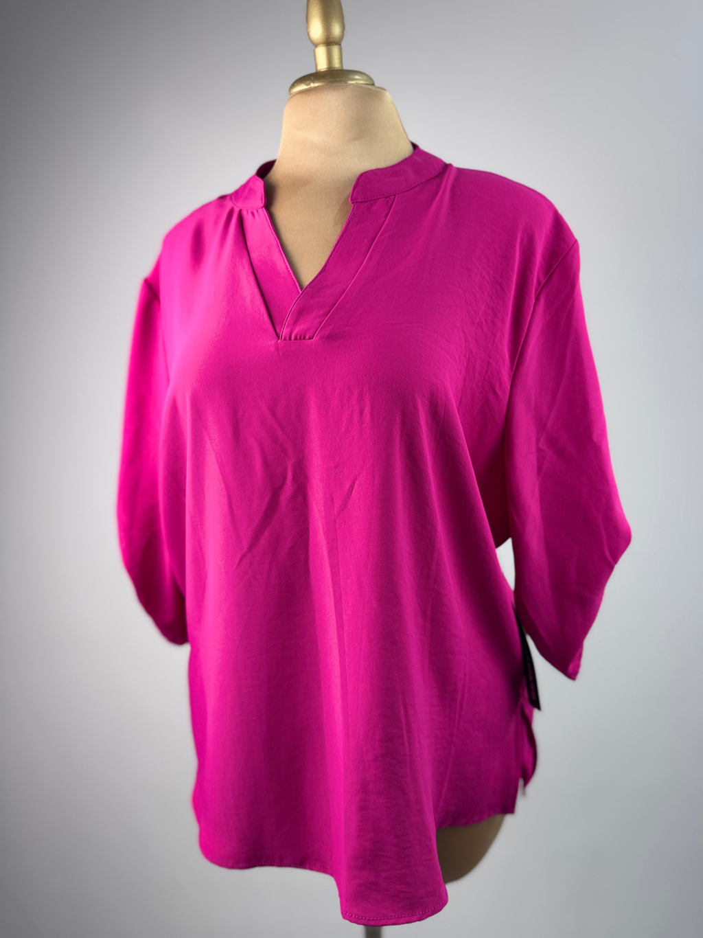 Blusa 3/4 Fucsia