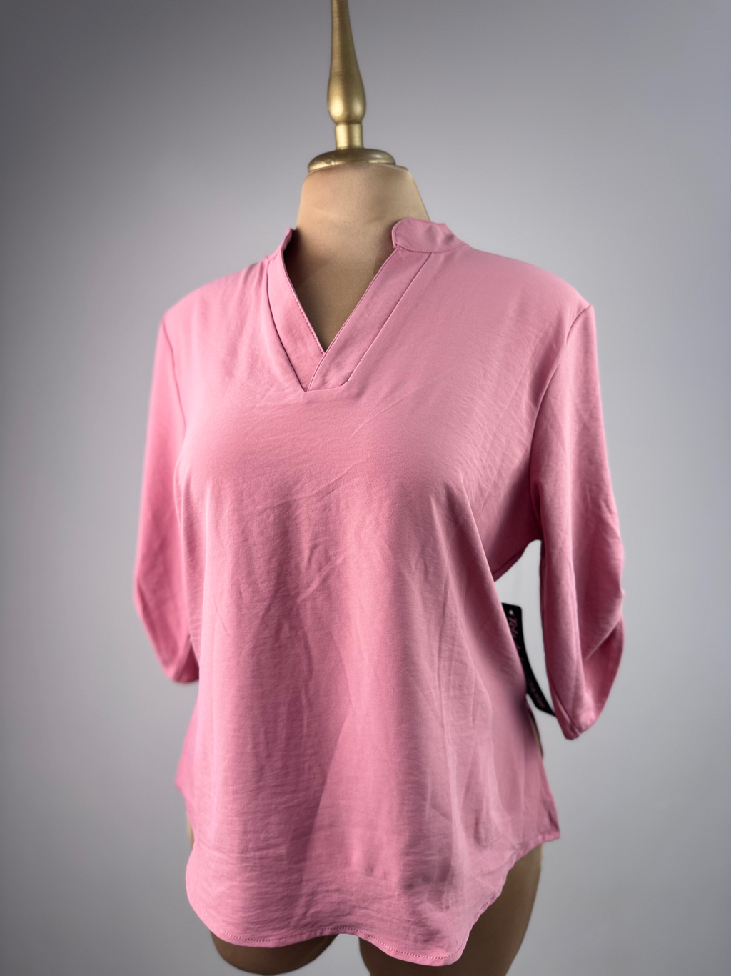 Blusa 3/4 Rosa