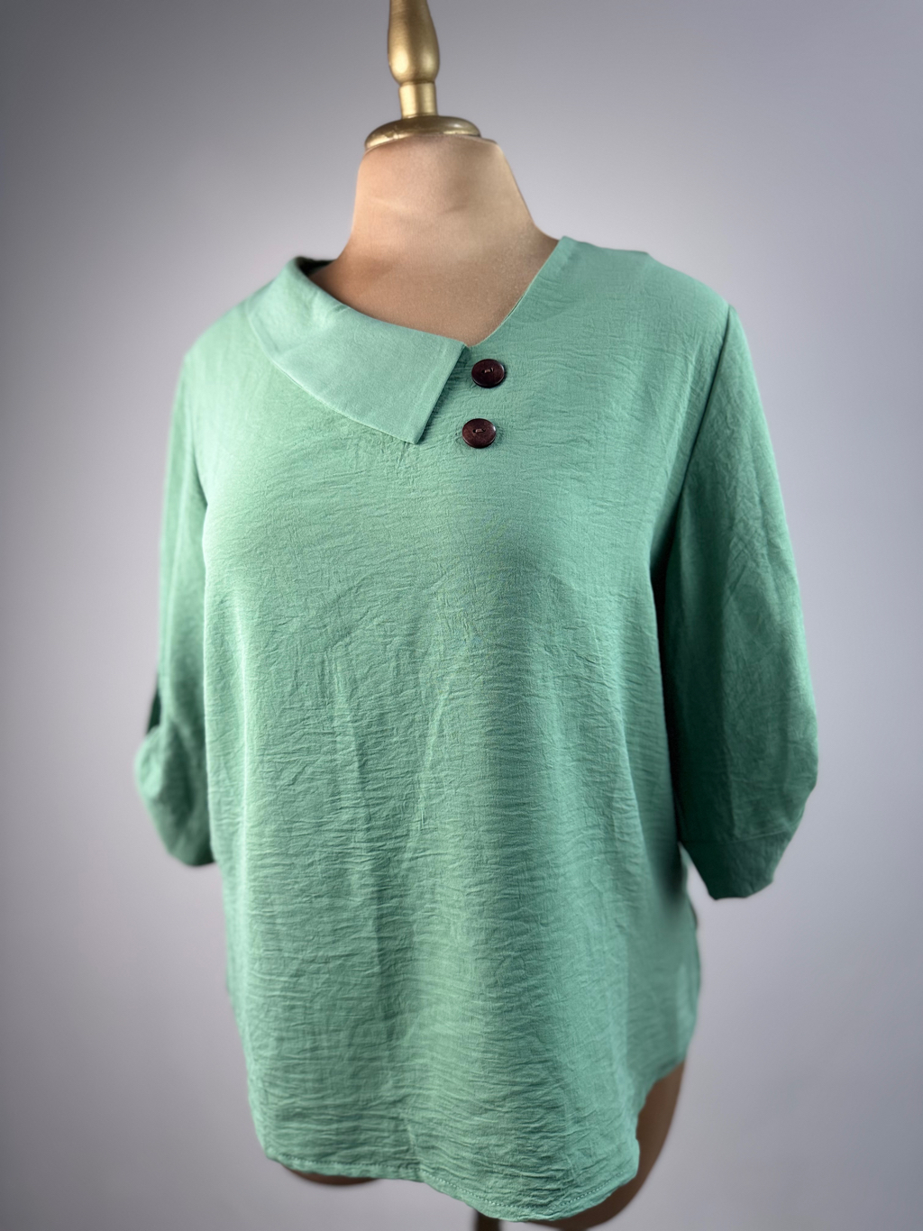 Blusa 3/4 Verde