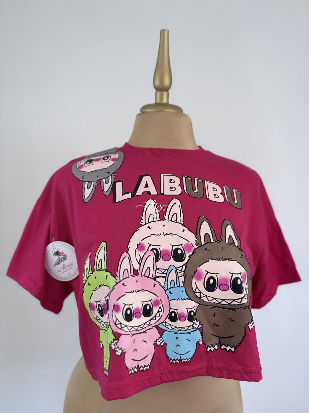 Blusa Labubu Rosa