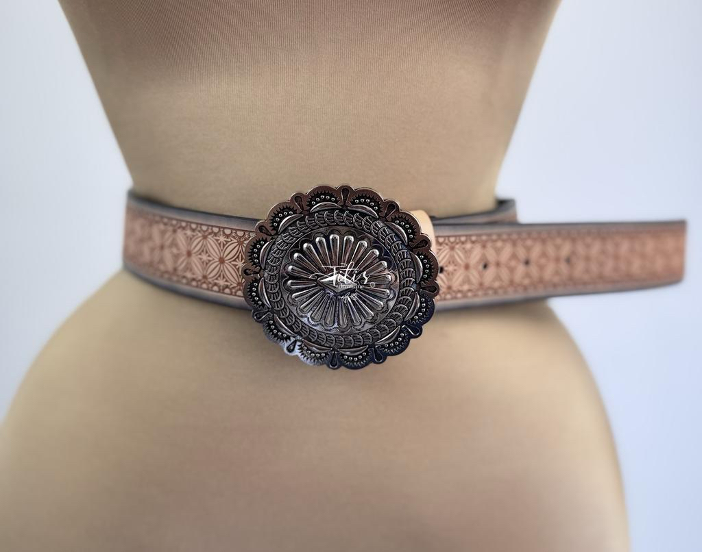 Cinto Estampado Café 