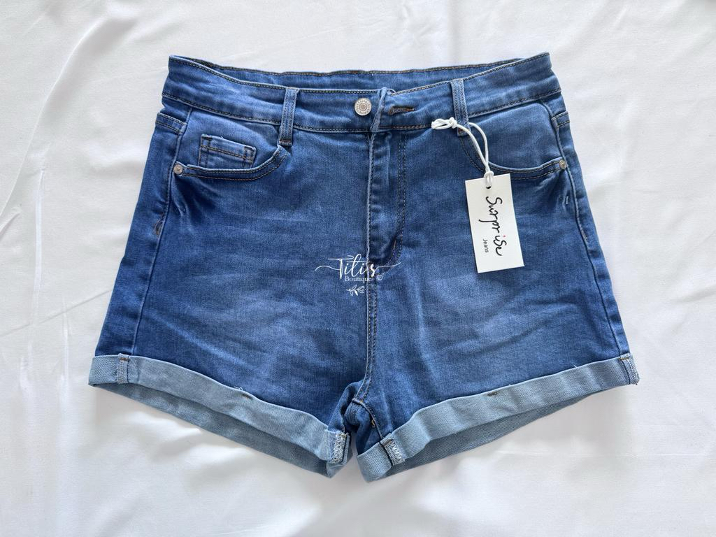 Shorts Surprise Mezclilla