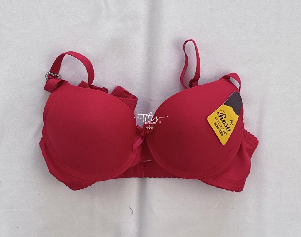 Bra Rosa Rojo