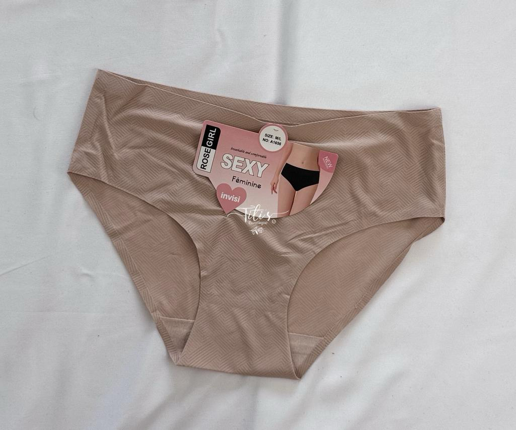 Panty Invisible Rose Girl Beige