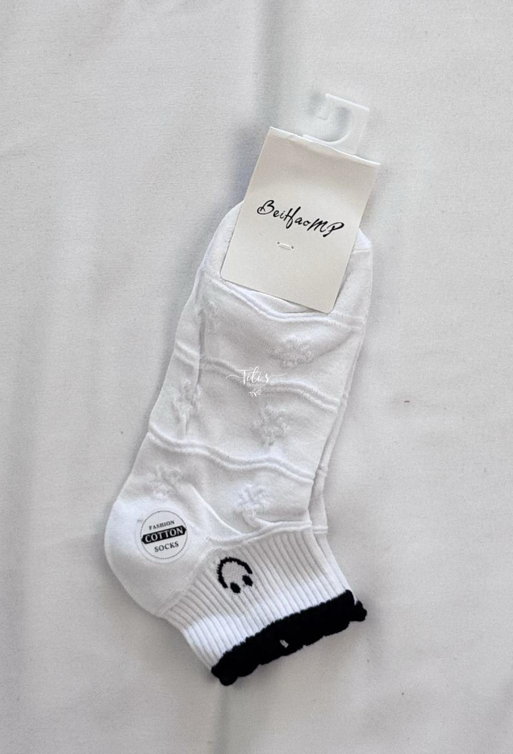 Calceta Blanco c/Negro