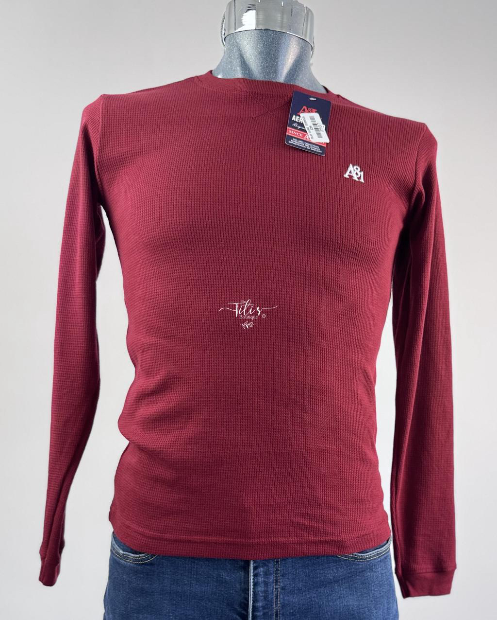 Playera Manga Larga Guindo