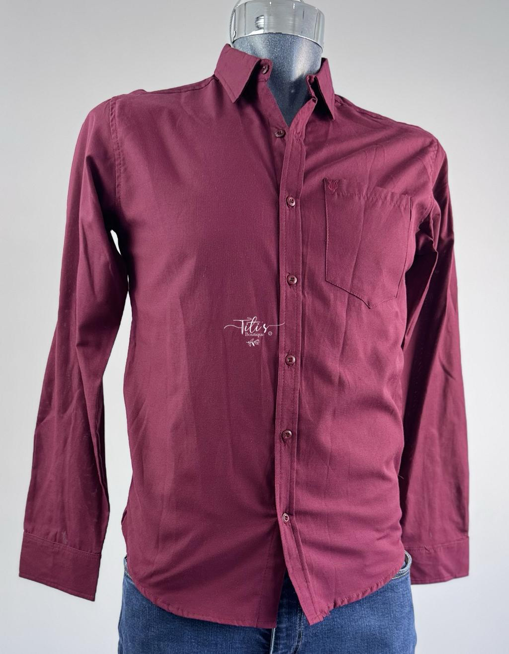 Camisa Manga Larga Guindo