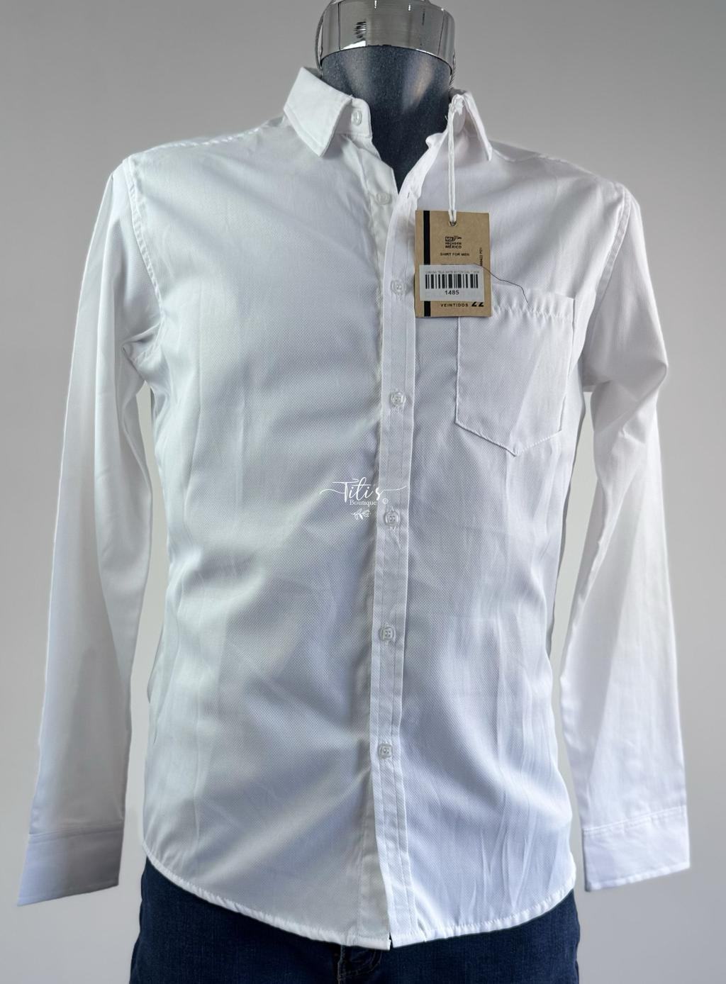 Camisa Manga Larga Blanco