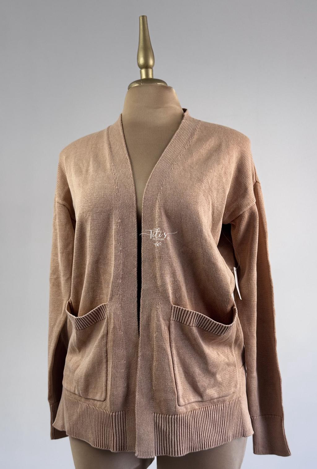 Suéter Tejido Beige 