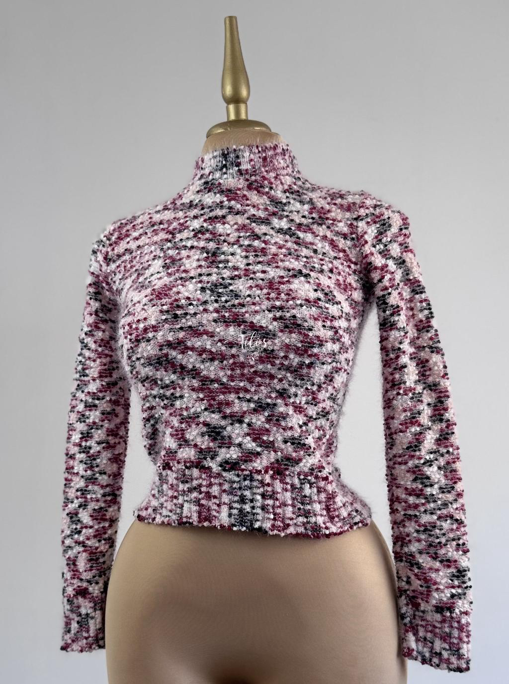 Suéter Rojo/Rosa/Negro/Blanco