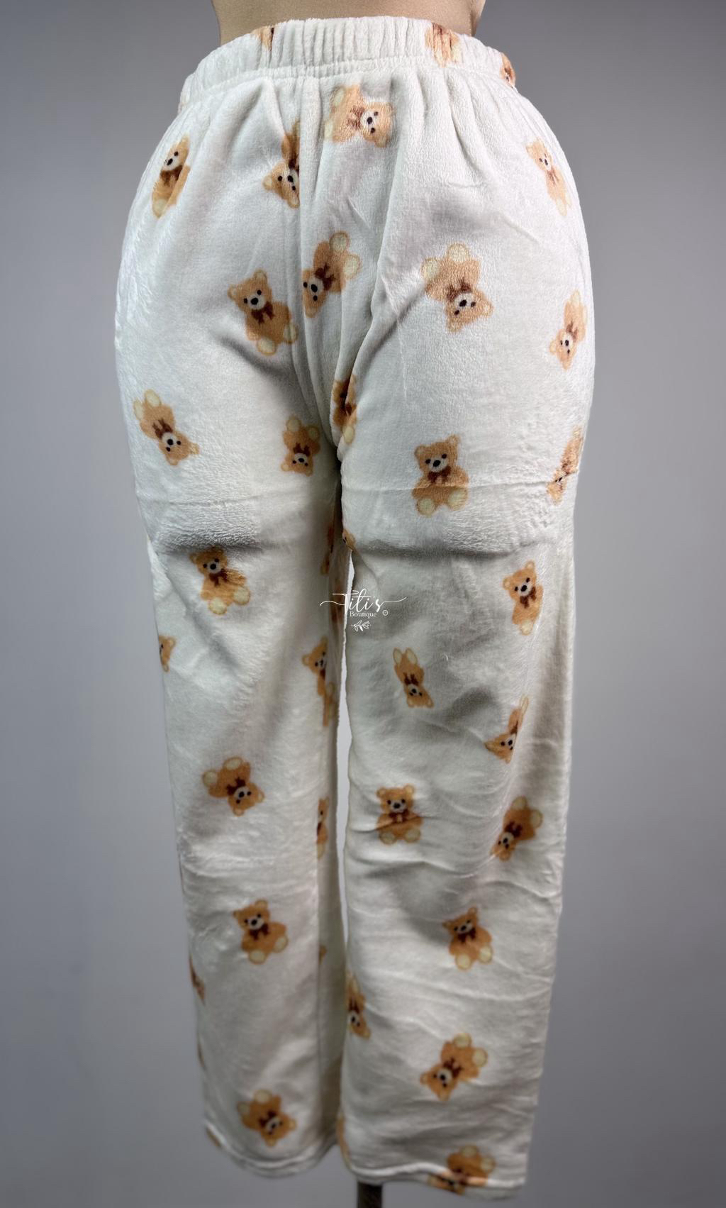 Pantalón Pijama Beige