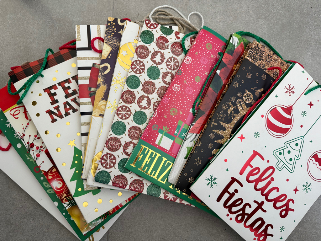 Bolsa Regalo Navidad Mediana