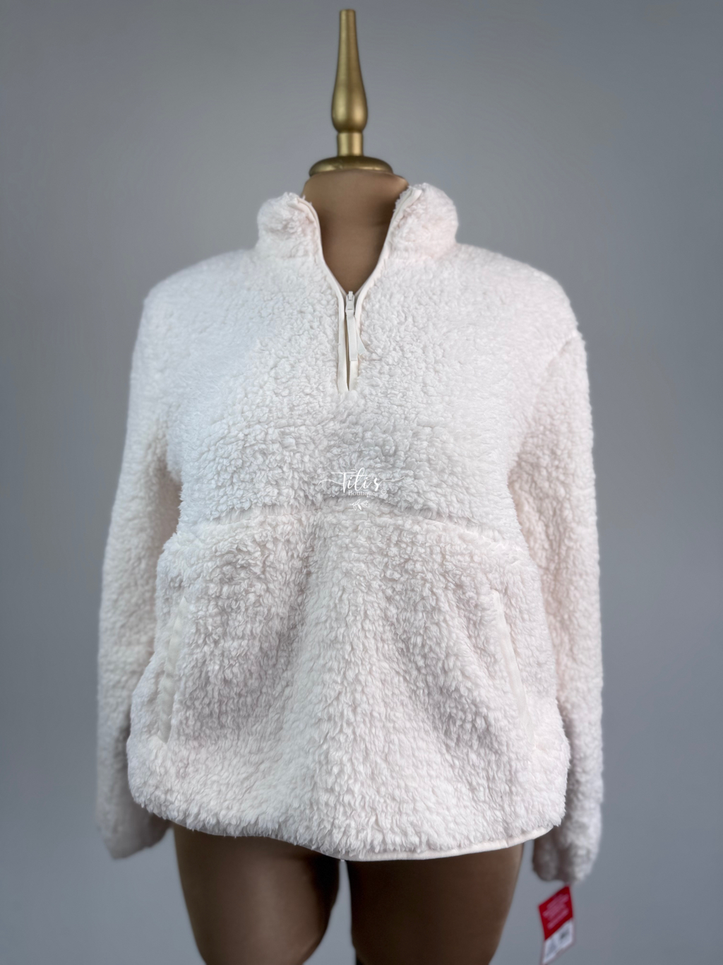 Suéter Peluche Blanco 