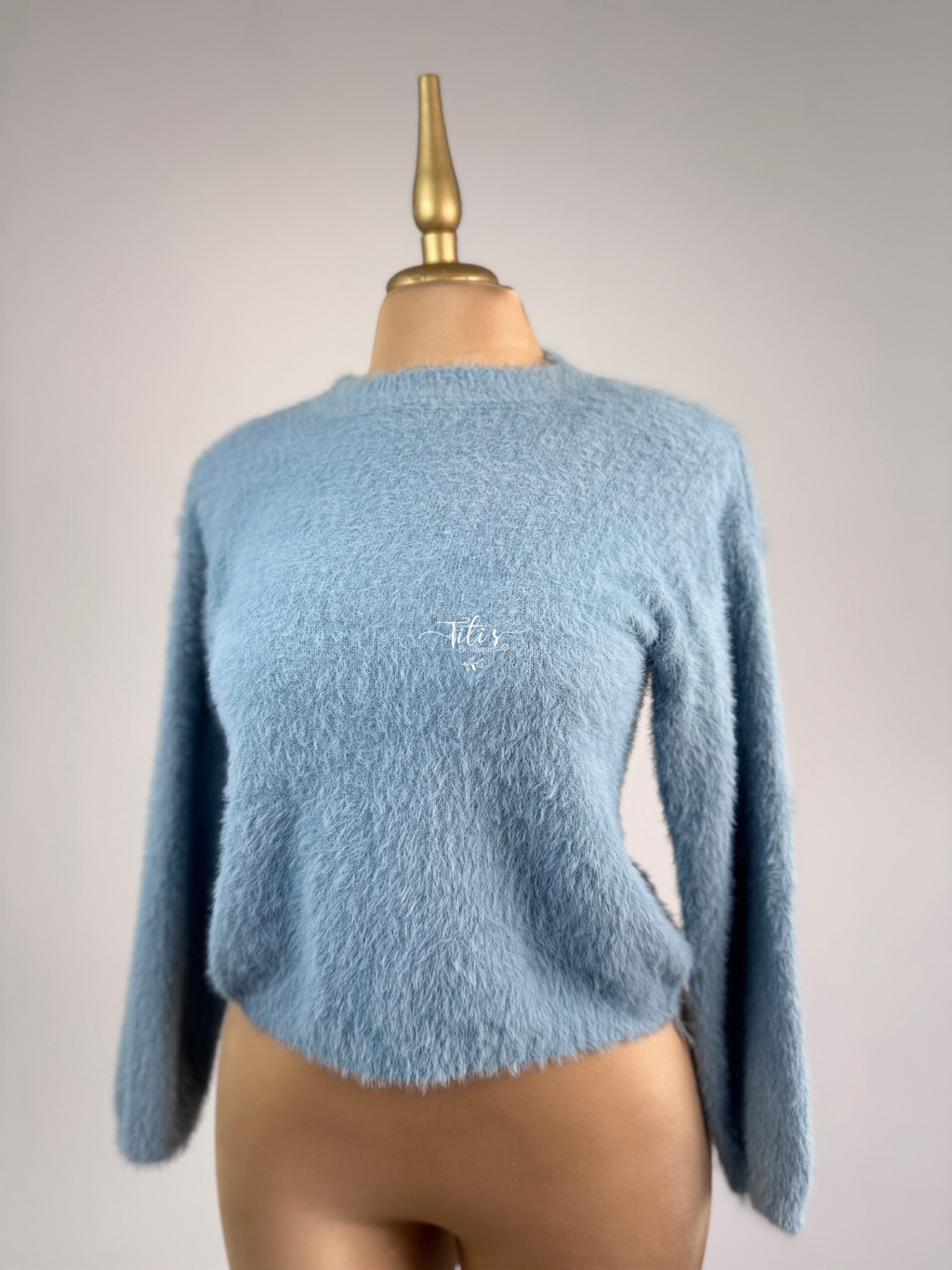 Suéter Peluche Celeste 