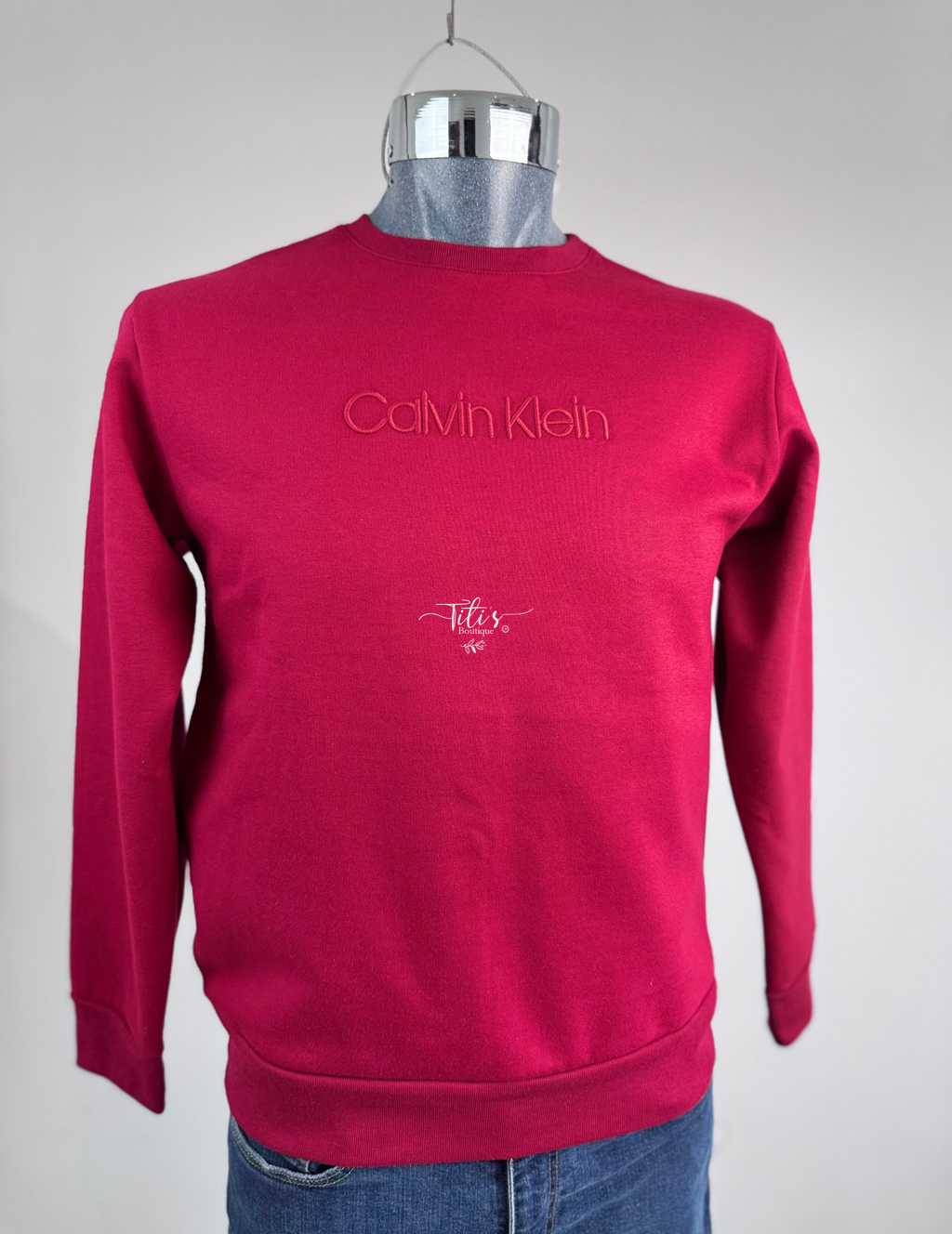 Suéter Calvin Klein Rojo