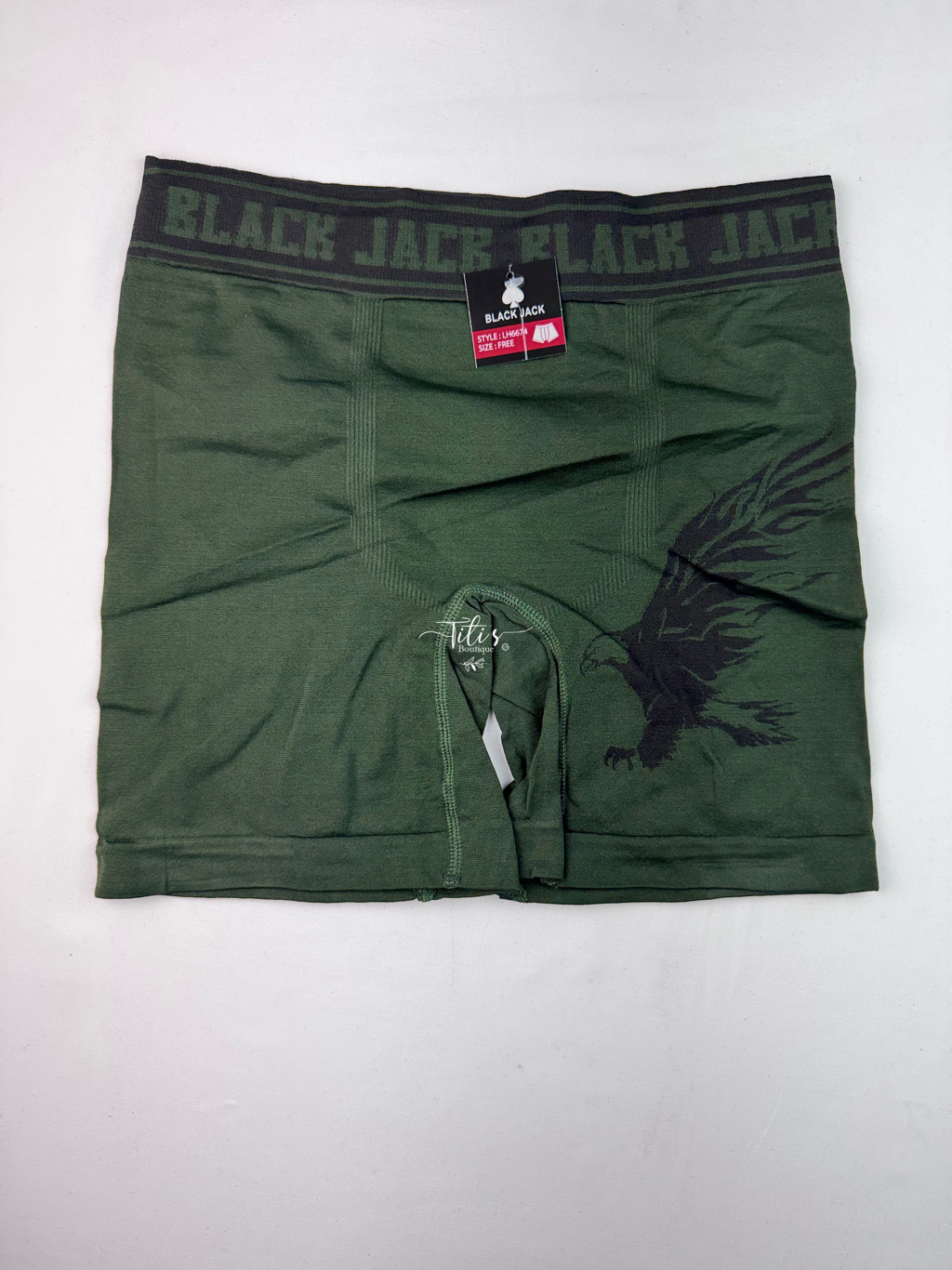 Boxer Black Jack Verde