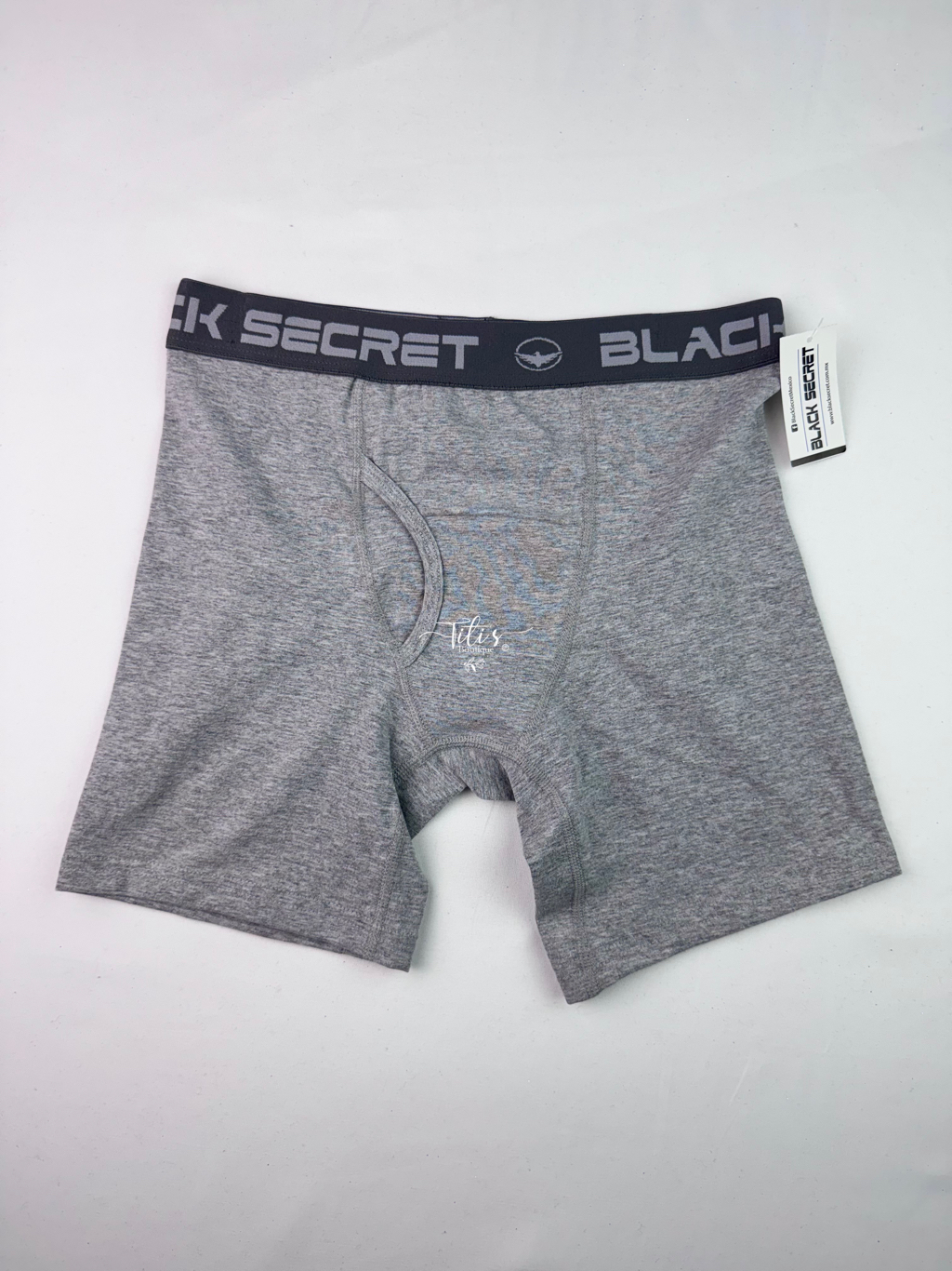 Boxer Black Secret Gris Claro