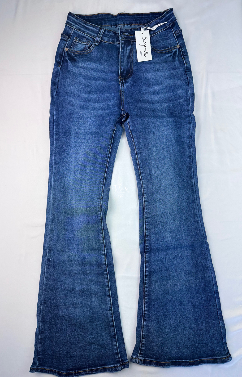 Pantalón Mezclilla Surprise 6707 Campana