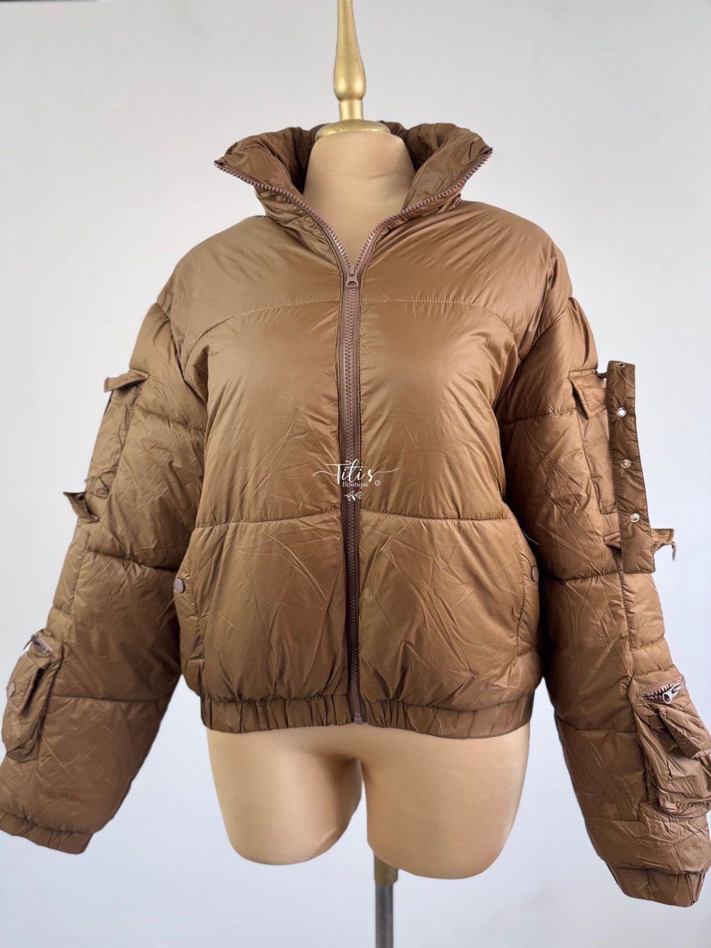 Chamarra Cargo Café 