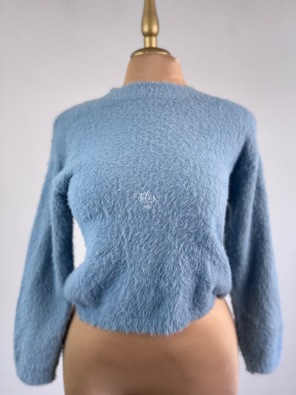 Suéter Peluche Celeste 