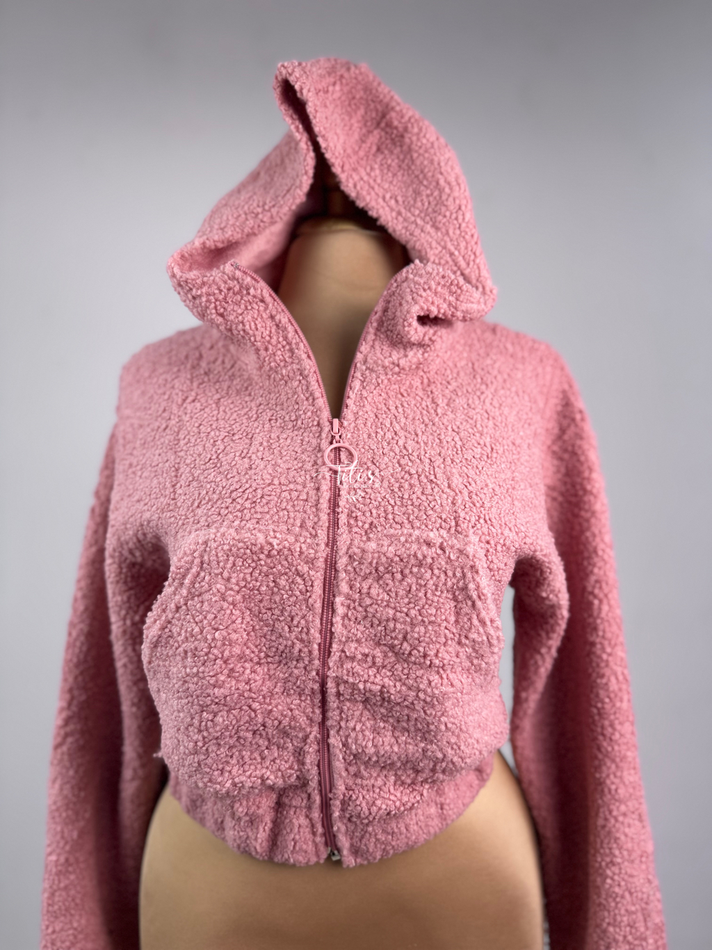 Suéter Borrega Rosa