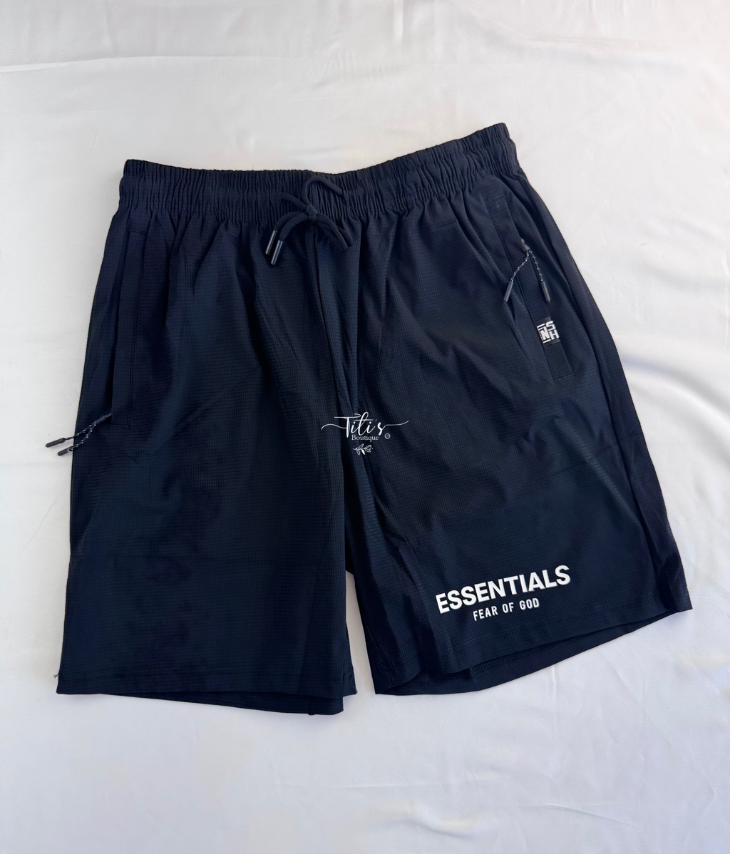Short Deportivo Negro