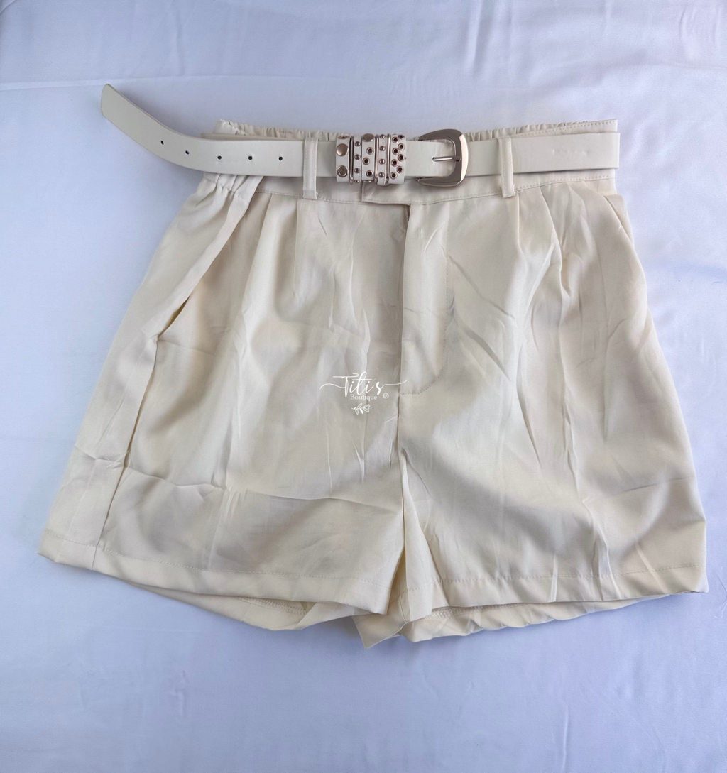 Shorts Vestir Beige 