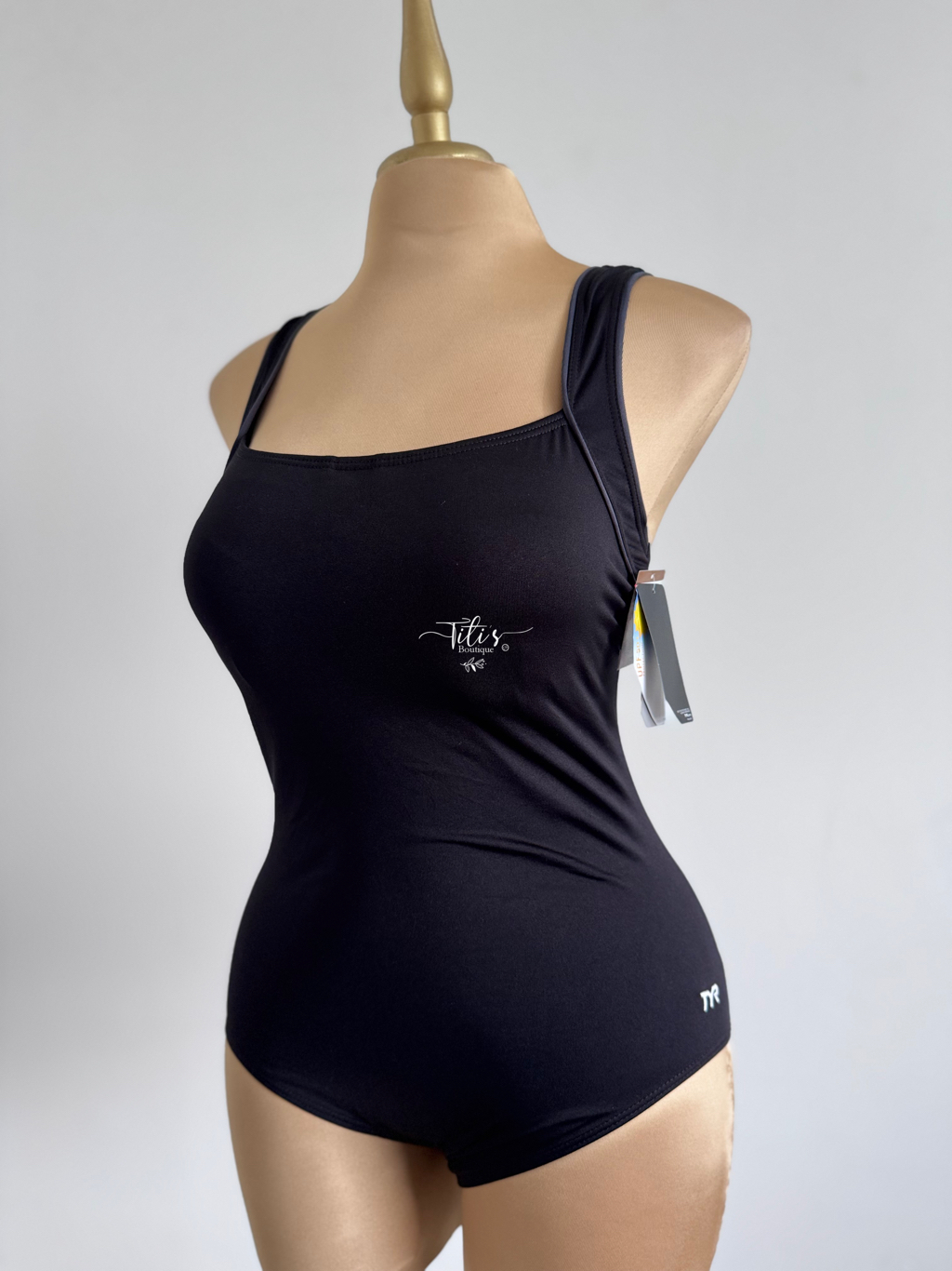 Traje De Baño Completo Negro