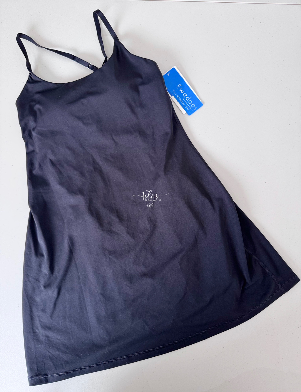 Vestido Deportivo Negro