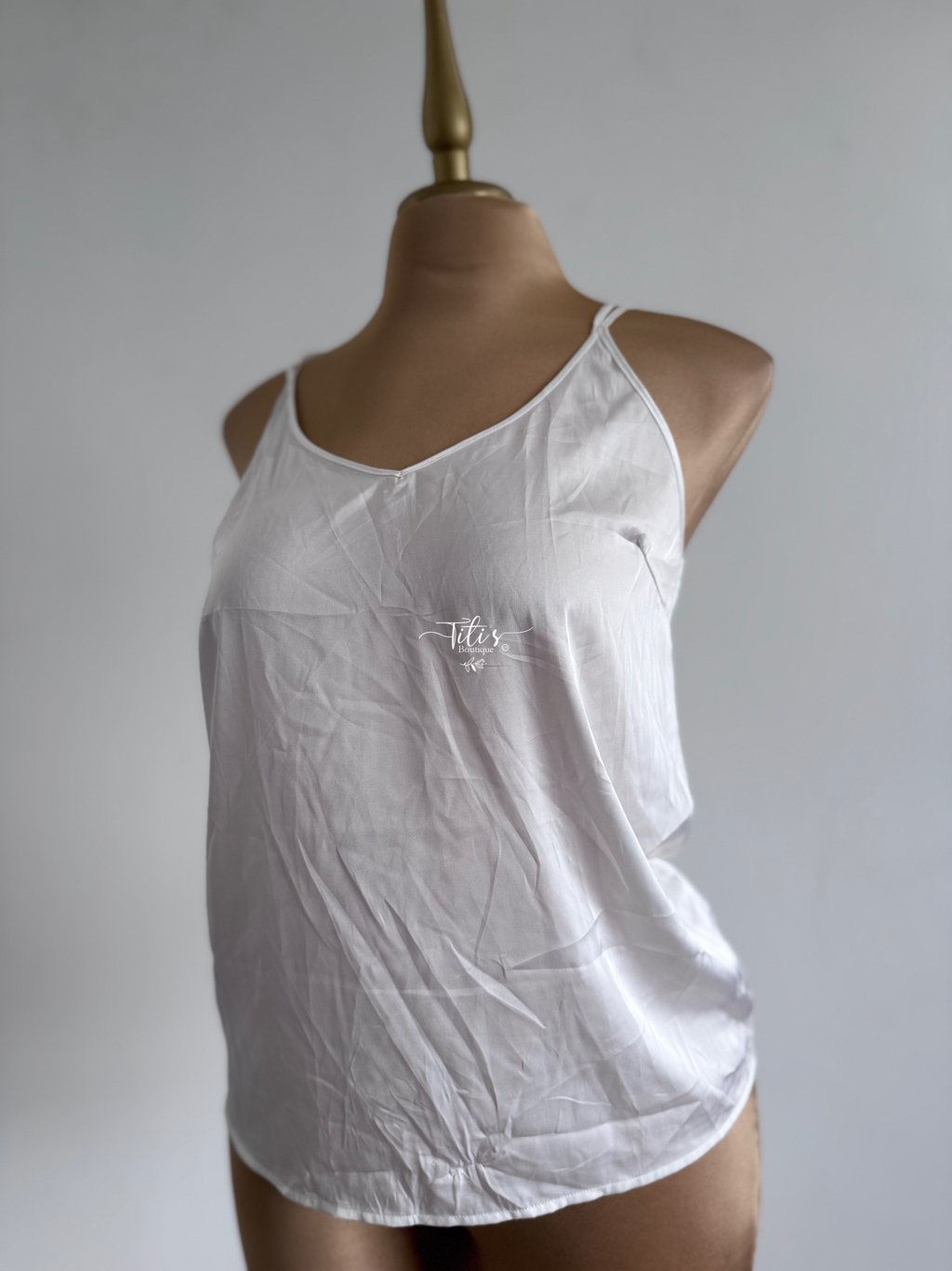 Blusa Tirantes Blanco 