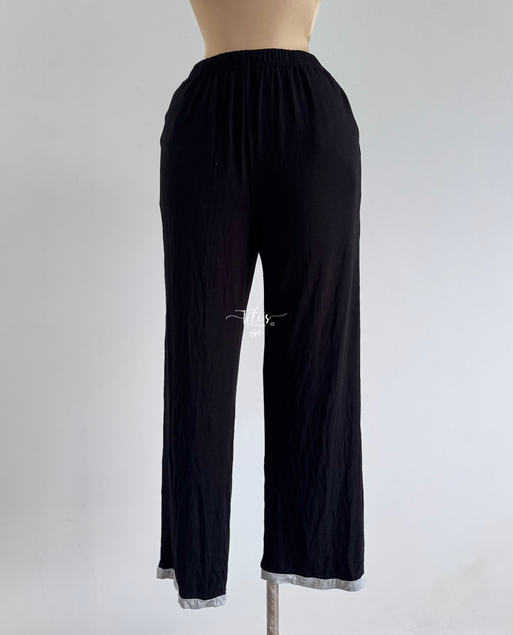 Pantalón Vestir Negro 