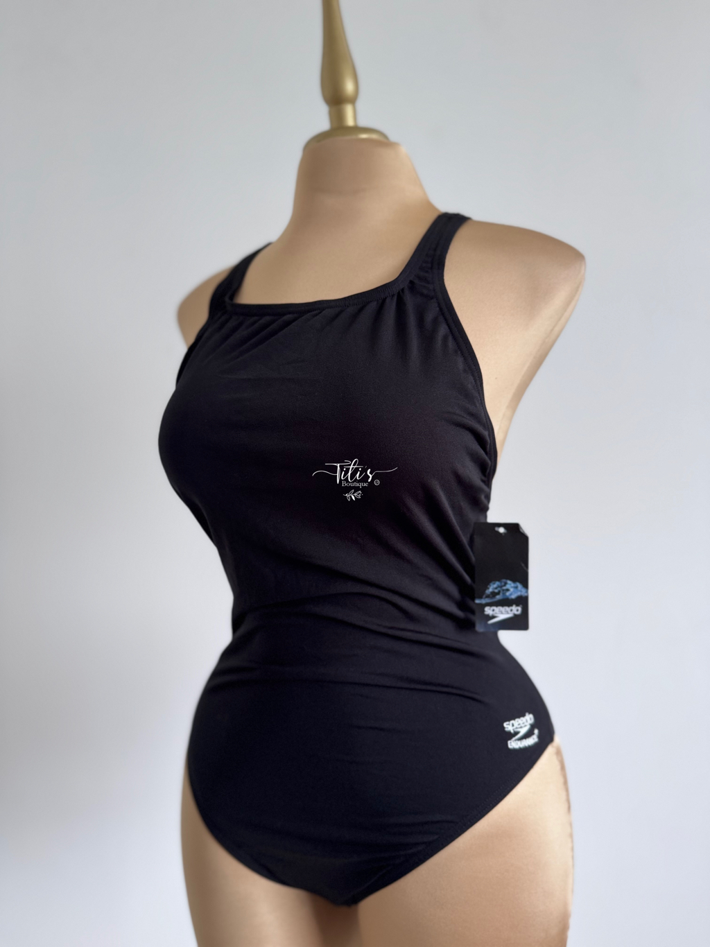 Traje De Baño Speedo Negro
