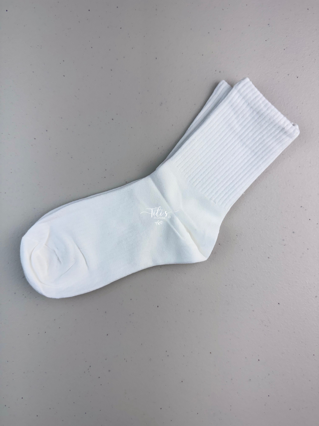 Calceta Larga Blanco