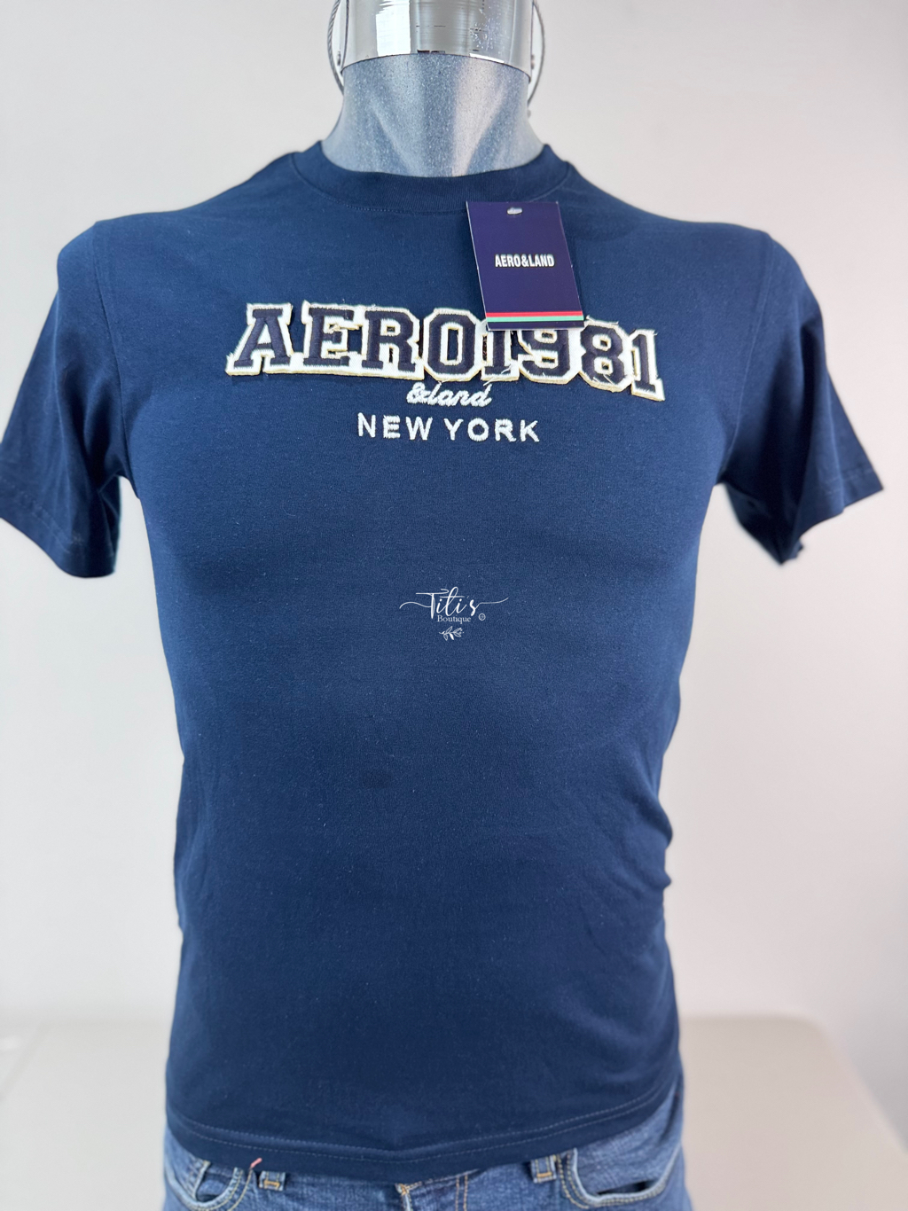 Playera Aero 1981 Azul