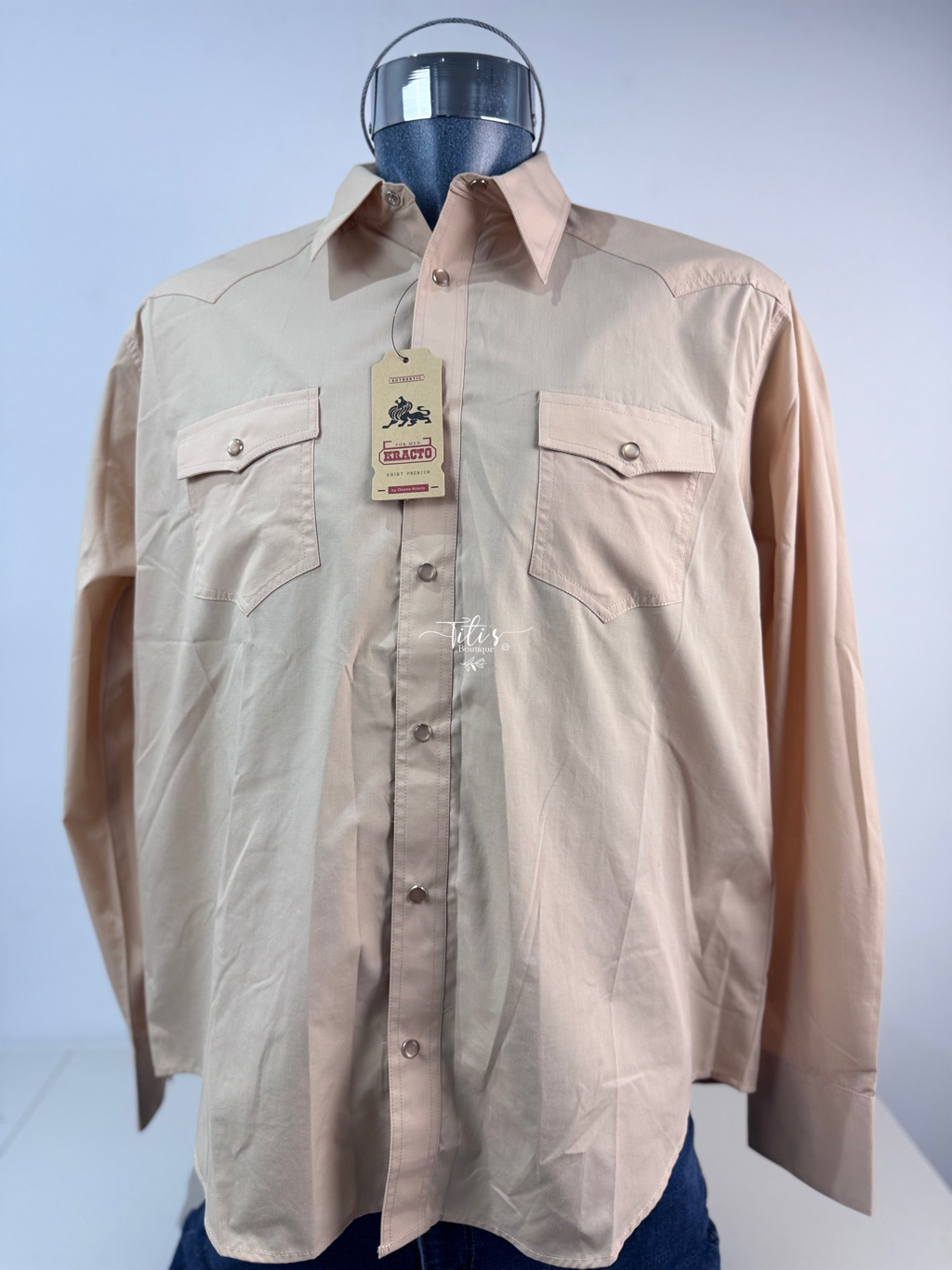 Camisa Vaquera Beige