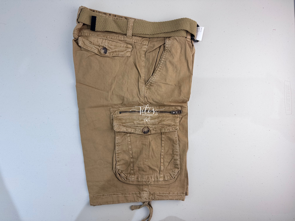 Shorts Cargo Caqui
