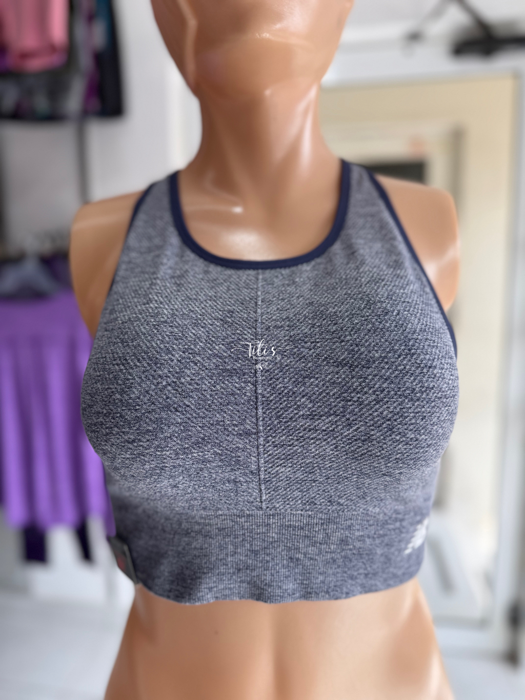 Top Deportivo New Balance Azul